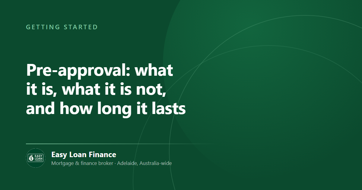 Pre-approval: what it is, what it is not, and how long it lasts